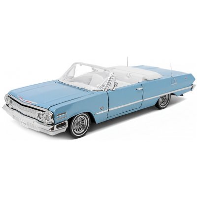 Welly Chevrolet Impala 1963 modrá 1:24 – Zbozi.Blesk.cz