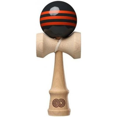 Kendama Kendama USA Kaizen Triple Stripe Gloss Charcoal orange – Zboží Dáma