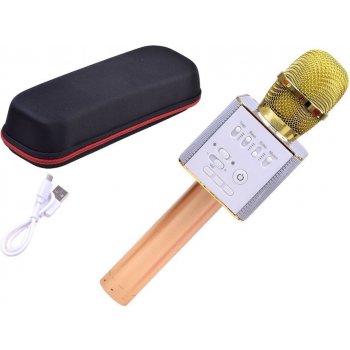 Bezdrátový bluetooth karaoke mikrofon gold od 792 Kč - Heureka.cz