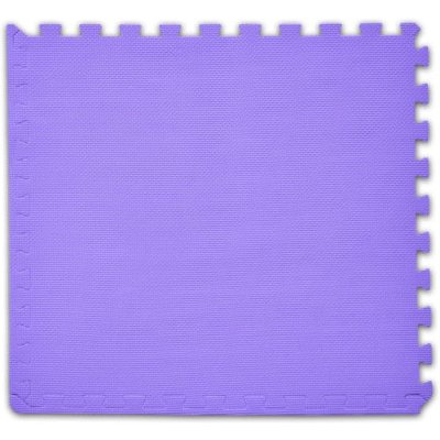 Baby Pěnový koberec tl. 2 cm fialový 1 díl s okraji 115032