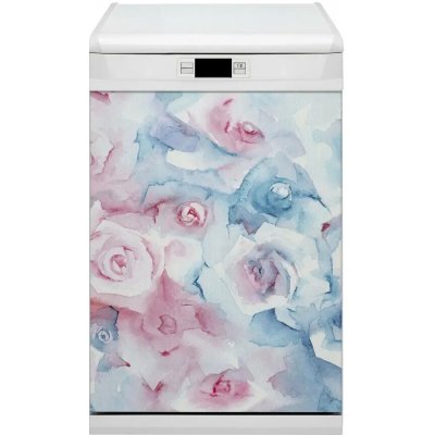 Magnet na myčku Pastelové květiny 45x70 cm – Hledejceny.cz