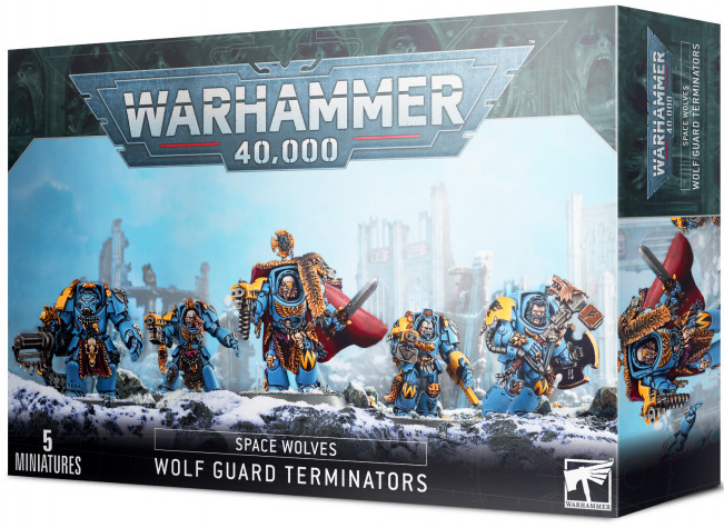 GW Warhammer 40.000 Space Wolves Wolf Guard Terminators