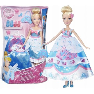 Hasbro Disney Princess s náhradními šaty Popelka – Zboží Mobilmania