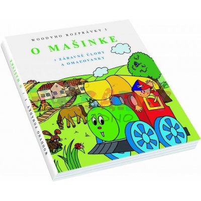 Woody Knížka "O Mašinke" - 1.Díl, 2.verze - slovenština – Zboží Mobilmania