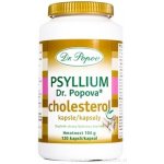 Dr. Popov Psyllium CHOLESTEROL 120 kapslí – Hledejceny.cz