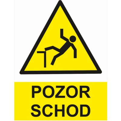 Pozor schod plast 0,5mm A4 (297 x 210 mm) – HobbyKompas.cz