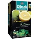 Čaj Dilmah Černý čaj Citron a limetka 20 x 1,5 g