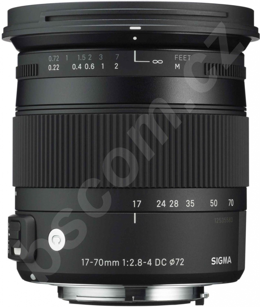 SIGMA 17-70mm f/2.8-4 DC Macro OS HSM Contemporary Canon od 11 690