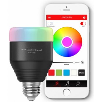 MiPow Playbulb E27, 5W, RGB, Czarny BTL201-BK