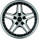 Corspeed Vegas 8,5x20 5x112 ET45 black polished inox lip – Hledejceny.cz