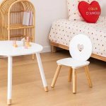 Atmosphera Židlička Love bílá – Zboží Dáma