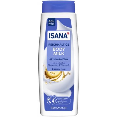 ISANA Výživné tělové mléko 48h 400 ml – Zbozi.Blesk.cz