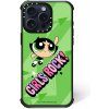 Pouzdro a kryt na mobilní telefon Apple ERT GROUP The Powerpuff Girls Pattern The Powerpuff Girls 046 Magnetické pouzdro na mobilní telefon pro IPHONE 15 PRO Case, palcové, kompatibilní s MagSafe, nárazuvzdorné, zelené