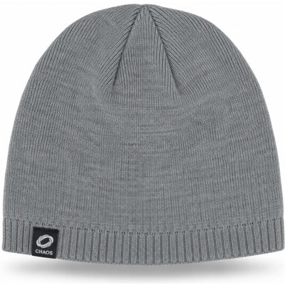 2moro CHAOS pánská zimní čepice beanie šedá – Hledejceny.cz