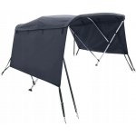 Bimini Stříška se 3 oblouky a stěnami 183x(185-198)x137 cm – Zboží Mobilmania