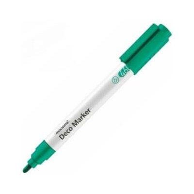 Monami Deco marker 460 metalický zelený 2 mm – Hledejceny.cz