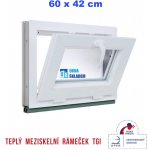 ERKADO 60 x 42 cm bílé sklopné – HobbyKompas.cz