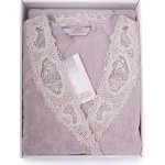 Soft Cotton elegantní župan Destan Starorůžová – Zboží Dáma