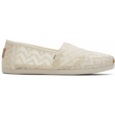 Toms Chevron Lace Women's Alpargata Natural – Zbozi.Blesk.cz