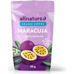 ALLNATURE Mrazem sušená maracuja kostky 30 g – Sleviste.cz