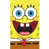Dětská deka TipTrade Bavlněný froté ručníček Sponge Bob Face