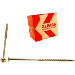 KLIMAS Wkret-met WKCP Ø6 mm TX-30 konstrukční vrut do dřeva s talířovou hlavou 160 mm - 100 ks – Hledejceny.cz