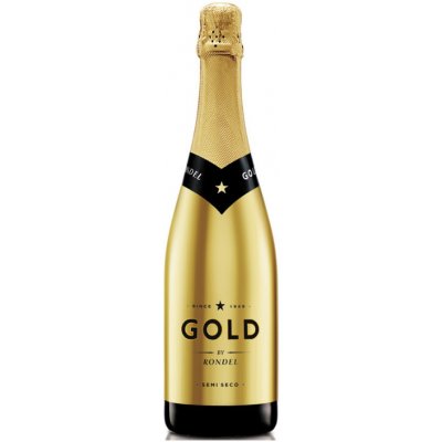 Codorníu Cava Rondel Gold semi seco Polosuché bílé Neročníkové 11,5% 0,75 l (holá láhev) – Zboží Mobilmania