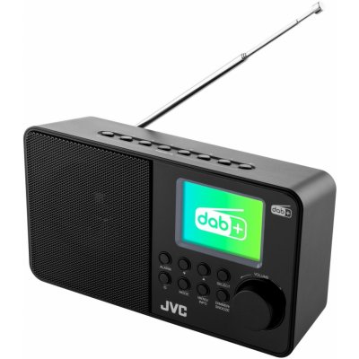 JVC RA-E611B-DAB černý – Sleviste.cz