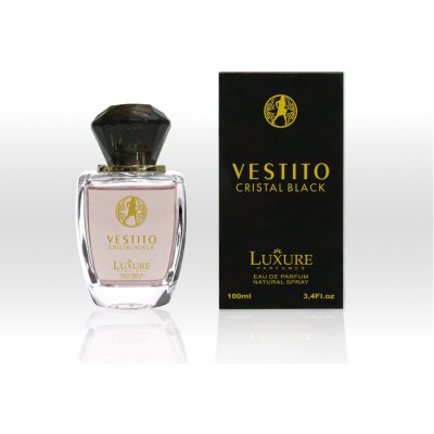 Luxure Vestito Cristal Black perfémovaná voda dámská 100 ml – Zboží Mobilmania