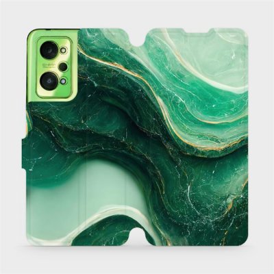 Mobiwear - Realme GT Neo 2 - VP38S Zelený mramor – Zboží Živě