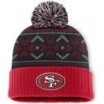 Fanatics Pánská zimní čepice San Francisco 49ers NFL Snowday Cuffed Knit Hat with Pom – Hledejceny.cz