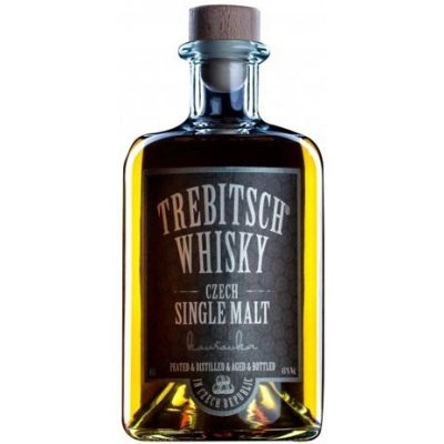 Trebitsch Whisky Czech Single Malt Whisky "Kouřovka" 43% 0,5 l (holá láhev) – Sleviste.cz