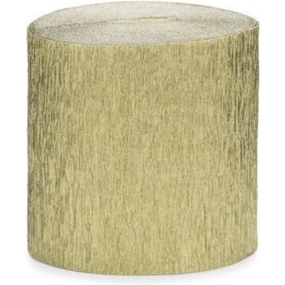 PartyDeco SERPENTÝNA krepová zlatá 5cm 10m – Sleviste.cz