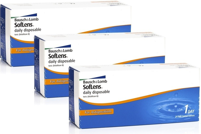 Bausch & Lomb SofLens Daily Disposable for Astigmatism 90 čoček