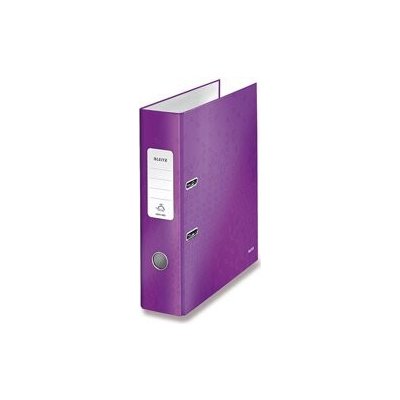 Leitz Wow - pákový pořadač - 80 mm, fialový A4 – Zboží Živě