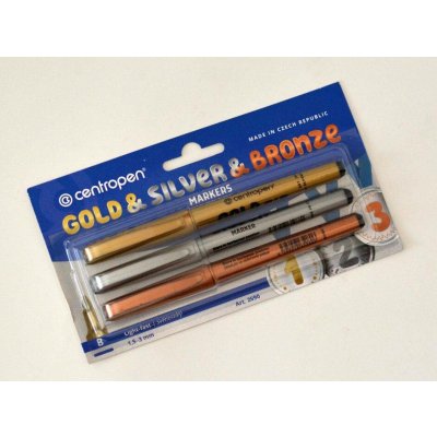 Centropen 2670/3 M sada zlatá stříbrná bronzová – Zboží Dáma