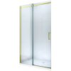 Sprchové kouty MEXEN - Omega Posuvné Dveře 130x190 Cm 8 Mm Zlatá, Transparent Se Sadou Pro Niku 825-13