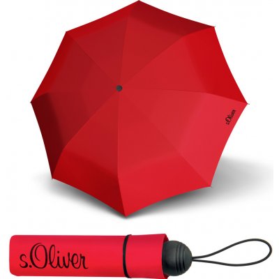 S.Oliver deštník skládací fruit cocktail červený