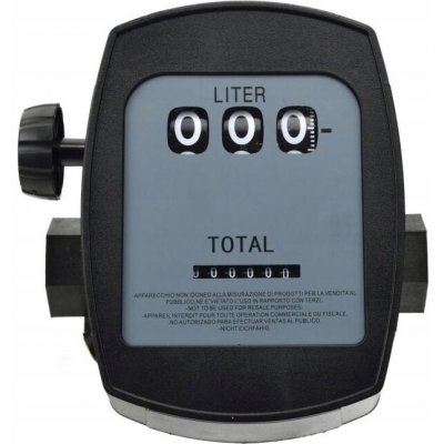 Počítadlo průtoku pro výdejní stojan Geko se dvěma počítadly, 80 l/min | Zboží Auto