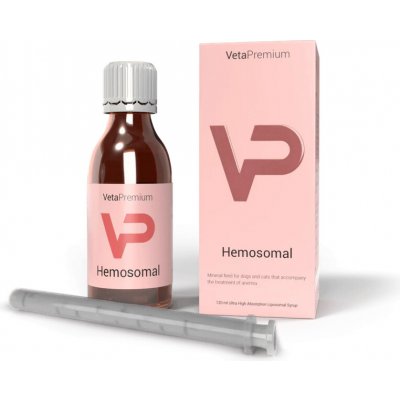 VetaPro Hemosomal na podporu léčby anémie pro psy a kočky 120 ml – Hledejceny.cz