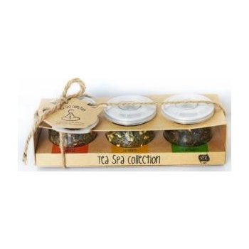 McCoy Teas Tea SPA COLLECTION dárkové balení zelených sypaných čajů 3 x 15 g