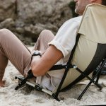 Křeslo VIRTUFIT Foldable Beach Chair Šedé – Hledejceny.cz