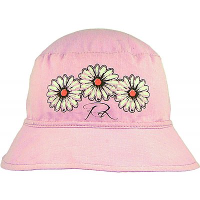 RDX Dívčí letní plátěný klobouk Kopretiny Růžový – Zboží Mobilmania