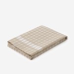 Goldea hnědé káro 45 x 70 cm – Zboží Dáma Goldea hnědé káro 45 x 70 cm – Zboží Dáma