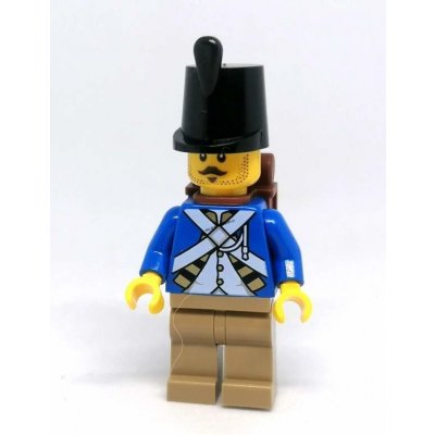 LEGO® LN1682 NOVÁ MINIFIGURKA VOJÁK MODRÝ KABÁT S PLNOU POLNÍ – Hledejceny.cz