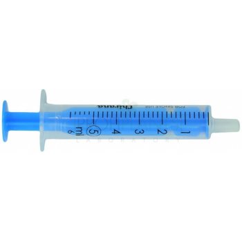 Chirana injekční stříkačka pístová 5 ml 1ks