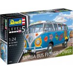 Revell VW T1 Samba Bus Flower Power 07050 1:24 – Zboží Mobilmania
