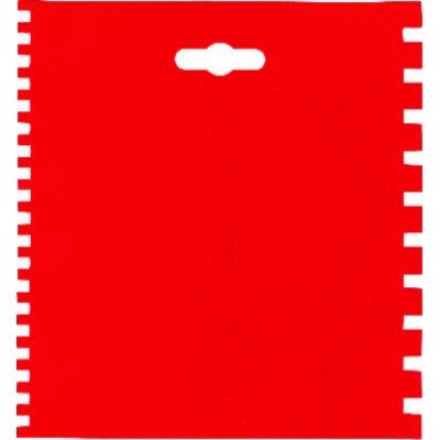 Zubová stěrka plastová, 14,5x15,5cm – Hledejceny.cz