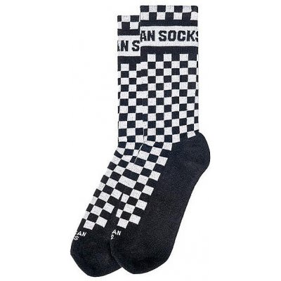 American Socks Mid High II Checkerboard
