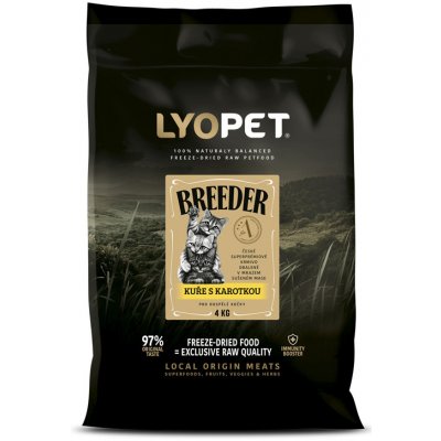 Lyopet Kuře s karotkou 1,5 kg – Zboží Mobilmania